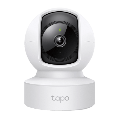 Cámara de Seguridad Wi-Fi PTZ / 2K 2304×1296 px / Paneo 360° Horizontal / Inclinación / Visión Nocturna IR 30 ft (10 m) / Detección de Personas / Detección de Llanto de Bebé / Audio Bidireccional / Almacenamie