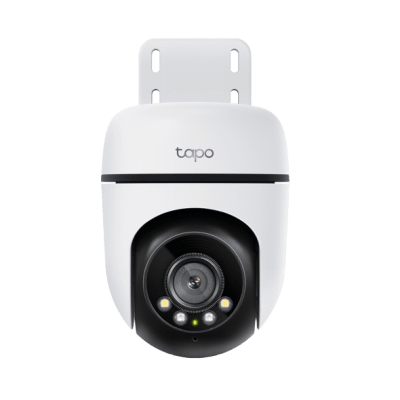 Cámara de Seguridad PTZ Exterior Wi-Fi / 2K 3 Megapixel (2304×1296) / 360° Panorámica Horizontal + 130° Vertical / Seguimiento Inteligente de Movimiento / Visión Nocturna a Color / IP65 / Compatible Alexa y Google Home