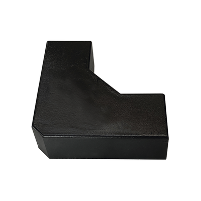 Sección en «L» Color Negro de PVC Auto Extinguible, Para Canaleta TMK-1720-N-CC (5230-02003)