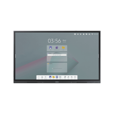 Pantalla tactil interactiva 65″ Android 13 / Touch tipo IR / UHD / 350 nits / HDMI / USB / USB-C / WIFI / RJ45