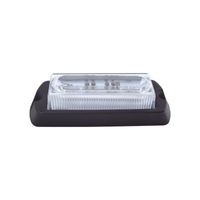Luz Auxiliar Ultra Brillante de 8 LED’s en color Rojo/Claro con mica transparente