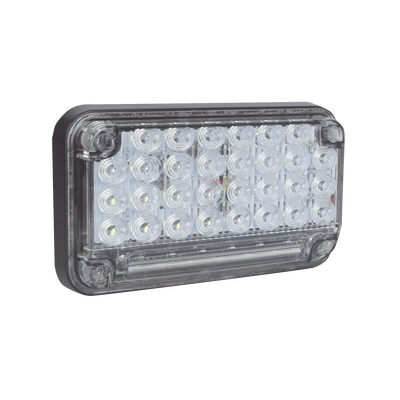 Luz de Advertencia de 7X4″, Color Claro, Con Luz de Trabajo, Ideal para Ambulancias