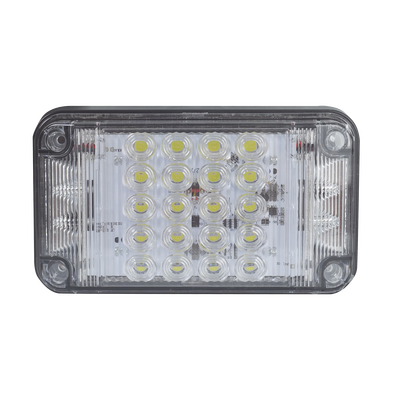 Luz de Advertencia de 7X4″, Color Claro, Con Luces de Trabajo, Ideal para Ambulancias