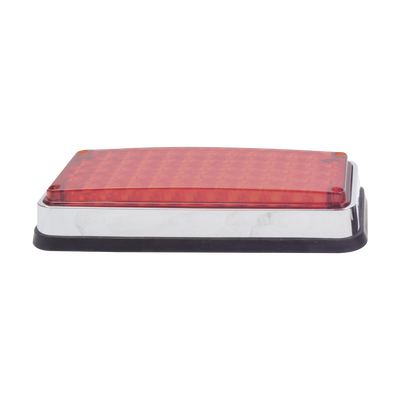 Luz de Advertencia de 7X3″, Color Rojo, Ideal para Ambulancias