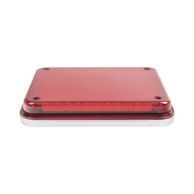 Luz de Advertencia de 9X7″, Color Rojo, Ideal para Ambulancias