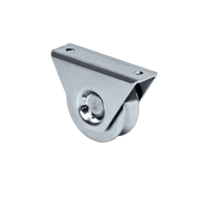 (325V-100) Rueda de 10 cm / Con Capacidad Para Puertas de Hasta 220 Kg / Para Montaje en Superficie / Canal Tipo «V»