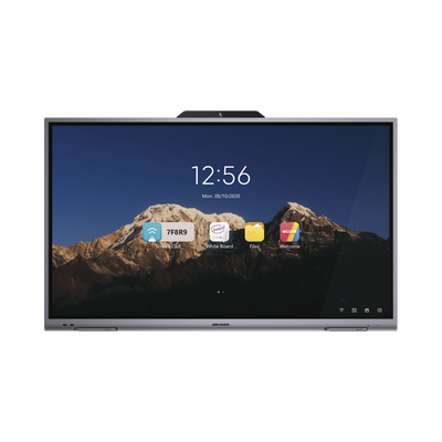 Pantalla Interactiva Touch de 65″ Android 8.0 / Cámara Web 8 MP / Resolución 4K / Bocinas Integradas / Entradas HDMI y VGA / Incluye 2 Lápices para Escribir