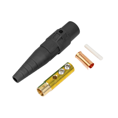 Conector Camlock Hembra / 400 Amperes / AC 600V / Abrazadera Compresión / Plástico Ingeniería / Varios Colores / Cable 2/0 AWG a 4/0 AWG