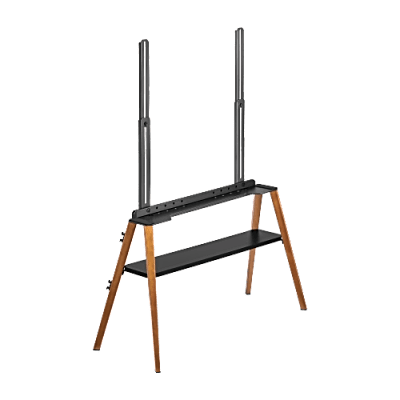 Soporte de TV Easel Studio TV Floor Stand | Compatible VESA 200×200 a 600×400 | Para Pantallas de hasta 75 Pulgadas | Capacidad de Peso 40 kg | Altura Ajustable 905-2590 mm | Incluye Cable Anti-Caída