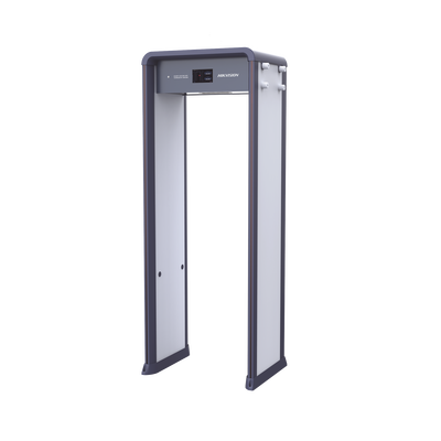 Arco Detector de Metales de 33 Zonas con Pantalla LCD de 7″ / Conteo de personas y Alarmas / Ajuste de Sensibilidad e Interferencias