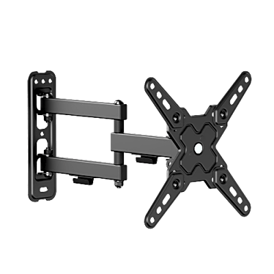 Soporte de Pared Articulado para Pantallas o Monitores | Compatibilidad VESA 75×75 – 200×200 / Hasta 43 Pulgadas | Capacidad Máxima de Carga 20 kg | Fabricado en Acero