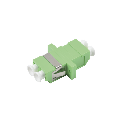 Módulo Acoplador de Fibra Óptica Duplex LC/APC a LC/APC Compatible con Fibra Monomodo