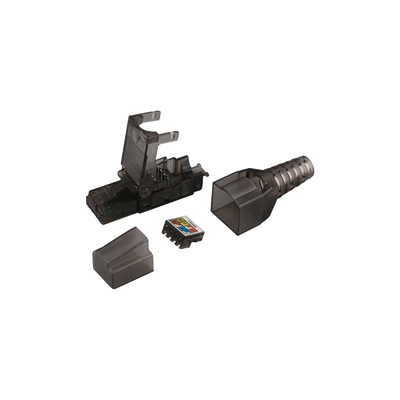 Plug RJ45 para Cable UTP Categoría 6A – Sin Herramienta, para Terminación en Campo