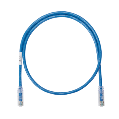 Cable de Parcheo UTP Categoría 6, con Plug Modular en Cada Extremo – 7.62 Metros (25 Pies) – Azul