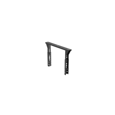 Soporte Tipo Trapezoidal Apilable, para Charolas Wire Basket de 300 mm (12 pulgadas) de Ancho, Color Negro.