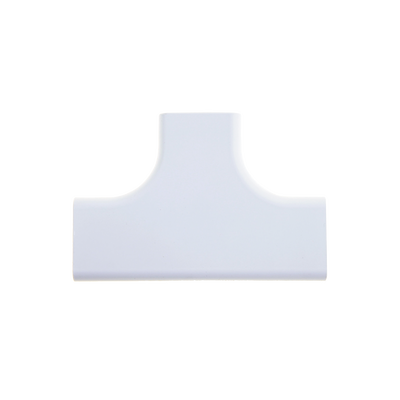 Accesorio en «T», para uso con canaleta LDPH10, material ABS, Color Blanco