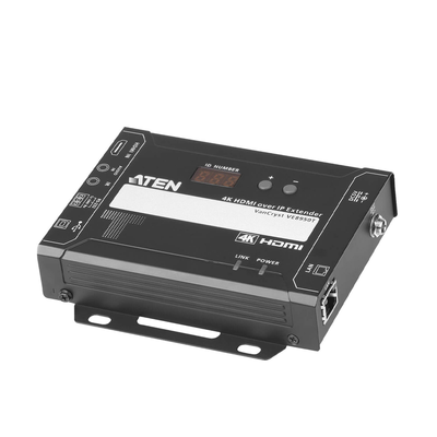 Transmisor Video sobre IP HDMI | 4K Ultra HD 4096×2160 @ 30Hz | Compresión Lossless con Latencia Ultra Baja | PoE Integrado | Video Wall 8×8 | Control RS-232 e IR | Compatibilidad con Aplicación Móvil | Escalabilidad Ilimitada
