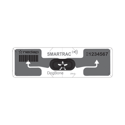 Etiqueta UHF para Exterior / Identificación Vehicular / Pasiva EPC Gen 2 / Alcance 12 m (40 ft) / IP65 / Formato Pegatina Transparente / Resistente a Vandalismo y UV