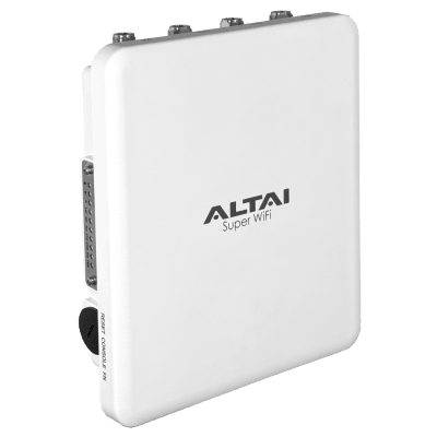 Punto de Acceso Mesh Conectorizado Para Exterior WiFi 6 / 4.177 Gbps Total / Triple Radio 2.4 + 5 + 5 GHz / Hasta 768 Clientes Concurrentes / Hasta 380 m de Cobertura / IP67