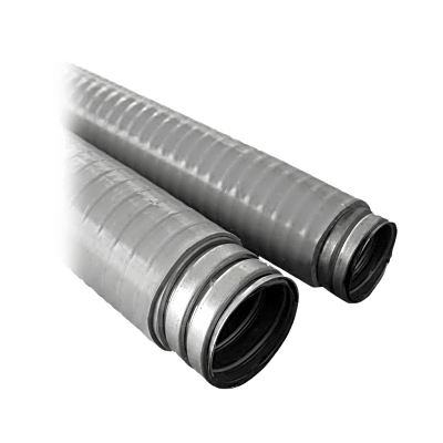 Tubo Flexible tipo Liquidtight de 1/2″ (13 mm) / Acero + PVC /  Rollo de 20 Metros.