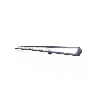 Barra LED color claro de una fila, 12-24 Vcc, 32 pulgadas de largo, 2175 lúmenes, Montaje Permanente