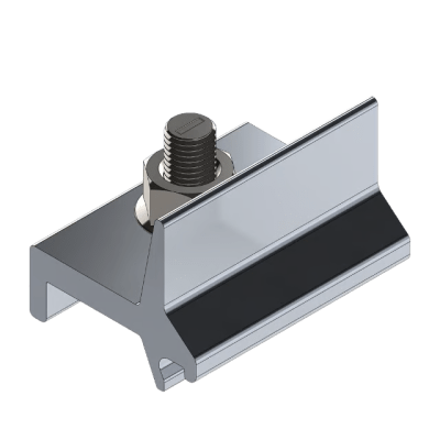 Pieza Para Conectar Rieles N Rail Basel en Transversal /Top Clip / Abrazadera para Fijación de N Rail 4.72 /