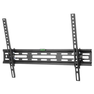 Montaje de pared para Pantallas de 40″ hasta 75″ con inclinacion / Capacidad de carga 49.9kg / VESA hasta 600 x 400mm / Inclinación Ajustable +15°/-9°