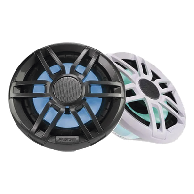 Altavoces Marinos Coaxiales / 7.7 Pulgadas / 240 W Pico / 60 W RMS / IP65 / LED RGB