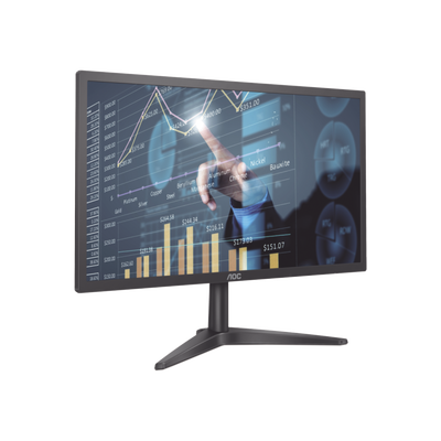 Monitor Retro-iluminación W-LED de 21.5″, Resolución 1920 x 1080 Pixeles con Entradas de Video HDMI/VGA. Panel IPS