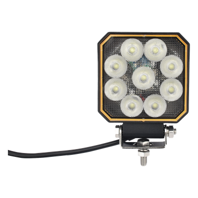 Luz de trabajo Bluetooth / 9 LED / 1500 lm / 12-24 VDC / 130x101x37 mm / 5.1×4.0x1.5 in