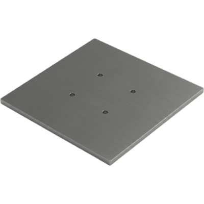 BASE DE TRUSS AUTO SOPORTADA 70 CM POR LADO X 1 CM DE ANCHO | ACERO | PARA TRUSS 30 X 30 CM TIPO AMERICANA