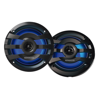 Altavoces Marinos / 6.5 Pulgadas / 260 W Máxima / IPX5 / LED Multicolor RF / Tweeter 1/2 Pulgada