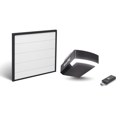 Kit Puerta de Garage 18×7 Pies (5.49 x 2.13 m) / Motor DC 1/2 HP / Insulada / Activación WiFi / Hasta 50 Controles / Lámina Calibre 26