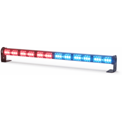 Barra de Luces LED / 26.7 Pulgadas / Rojo/Azul/Ámbar / IP67 / Montaje Ultradelgado 1.6 Pulgadas / Flechas de Tráfico y Escena