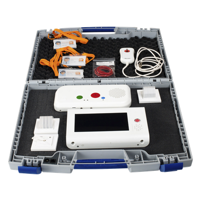 Kit Demostrativo / Sistema de Llamada Paciente-Enfermera IP / Terminal Multifuncional / Audio Bidireccional / RFID / Código Azul / Tirador de Baño 360°