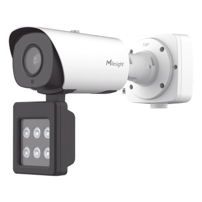 Cámara Bullet AI Road Traffic Pro / LPR en Tiempo Real / Luz Suplementaria IR/Blanca / 90 fps / Starvis 0.002 Lux / Super WDR 140dB / IP67 / ONVIF y VMS