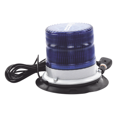Baliza LED de Pulso / SAE Clase I / 11 Patrones de Flash / 12-24 VDC / IP67 / Montaje Magnético de Vacío