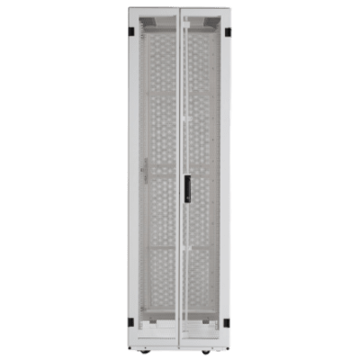 Gabinete FlexFusion™ XGL (Light) para Centros de Datos, 48 UR, 600 mm de Ancho, 1200 mm de Profundidad, Fabricado en Acero, Color Blanco