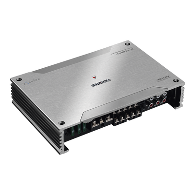 Amplificador Clase D Marino / 5 Canales / 1600 W Máximos / Hi-Res Audio / Resistente Niebla Salina / Conexión Unilateral