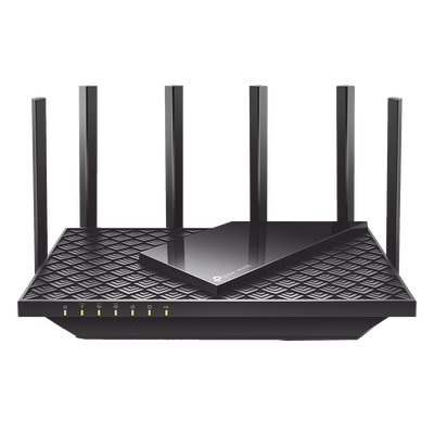 Router Triple Banda / Wi-Fi 6E AX6600 / 6 Antenas de Alta Ganancia / 1 Puerto WAN Gigabit / 4 Puertos LAN Gigabit / Puerto USB 3.0 / OneMesh