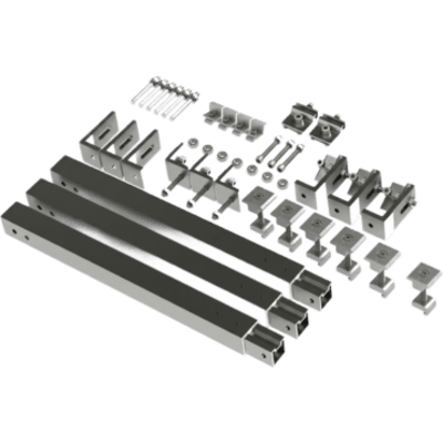 Caja de Accesorios para Kit de Montaje / Diseño Compacto / Material Resistente / Instalación Simplificada