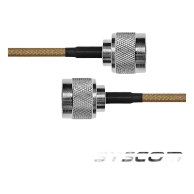 Jumper Coaxial / 110 cm (3.61 ft) / N Macho a N Macho / Cable LP142 / RFN10052
