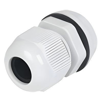 Conector Tipo Glándula / Compatibilidad 5 a 10 mm / Rosca Externa 17.9 mm (11/16″) / Diseño Industrial