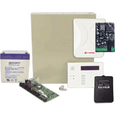 Kit de panel de control antirrobo VISTA-48LA con teclado-receptor inalámbrico 6160RF, comunicador WiFi DX FULL WIFI, batería y transformador